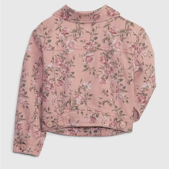 Gap x LoveShackFancy size 12 month Jean jacket for baby girls - Picture 3 of 7